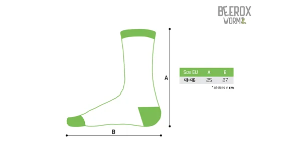 DELPHIN - Ponožky v plechovke Beerox Worm vel.41-46 2 Pack