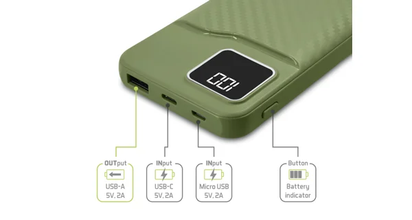 DELPHIN - Powerbanka StoraX 10 000 mAh