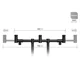 DELPHIN - Predný FlexiMAG Hrazda pre 3 prúty RPX / ProMAX BW 30-45 cm