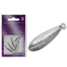 DELPHIN - Prídavné závažie s klipom B! 12,5 g 5 ks