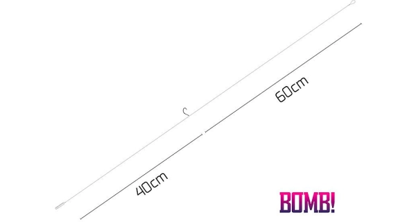DELPHIN - Prívlačový náväzec Bomb! D-Shot 5 ks 1 m 0,26 mm veľ. 1
