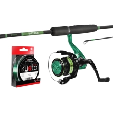 DELPHIN - Prívlačový set GreenSpin 2T 210 cm 30 g 0,234 mm