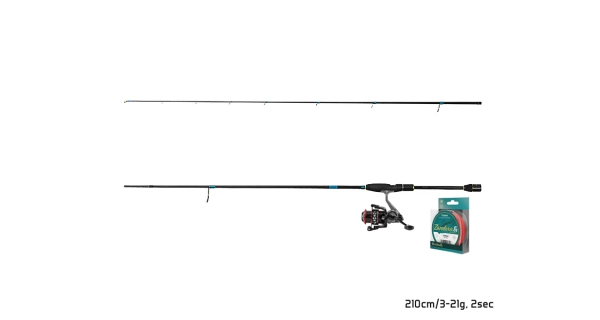 DELPHIN - Prívlačový set ZanderSPIN 210 cm