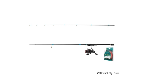 DELPHIN - Prívlačový set ZanderSPIN 230 cm