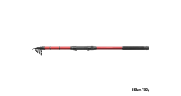 DELPHIN - Prút Amulet Tele 3,3 m 2 lb