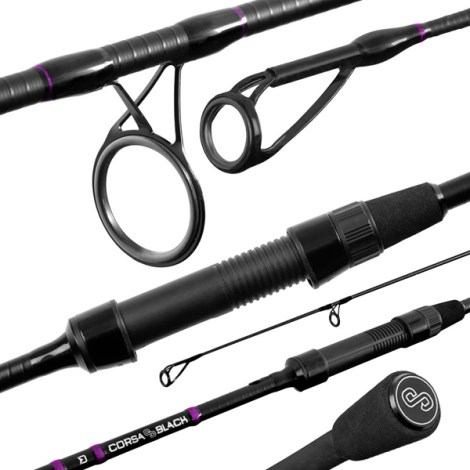 DELPHIN - Prút Corsa Black Carp 3 lb 3,6 m 2 diely