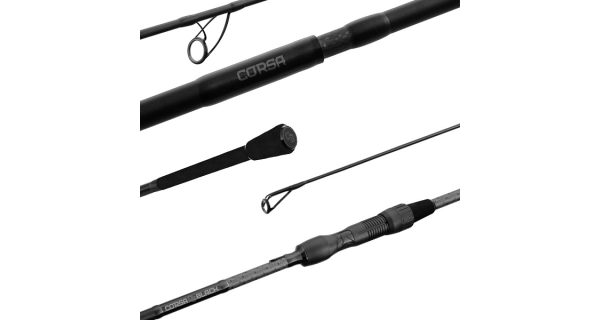 DELPHIN - Prút CorsaBLACK NERO 3,6 m 3 lb 3 diely