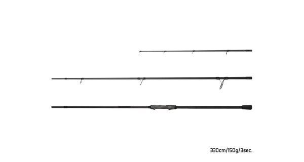DELPHIN - Prút Dimenzia 3,3 m 150 g 3 diely