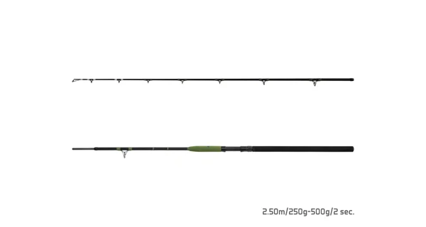 DELPHIN - Prút Energy Catfish 2,5 m 250-500 g 2 diely