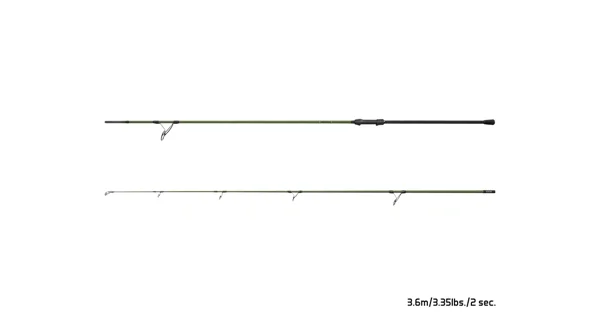 DELPHIN - Prút Etna Camo LongSHOT+ 3,85 m 3,5 lb 2 diely