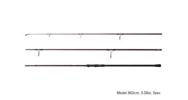 DELPHIN - Prút Etna E3 3 lb 3,6 m 3 diely