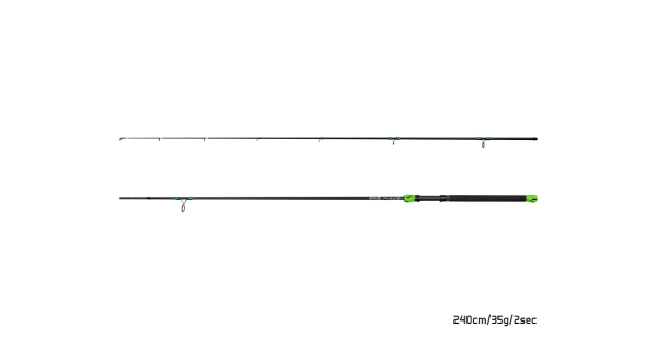 DELPHIN - Prút GreenCODE 240 cm 35 g