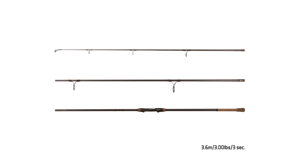 DELPHIN - Prút Impala Carp V3 3,5 lb 3,8 m 2 diely