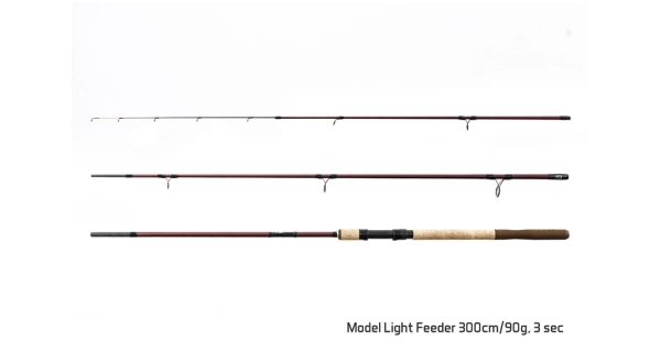 DELPHIN - Prút Magma M3 Medium Feeder 360 cm 120 g 3 diely