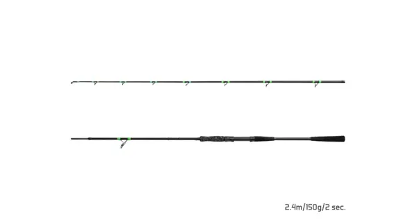 DELPHIN - Prút MonstraX 2,4 m 150 g 2 diely