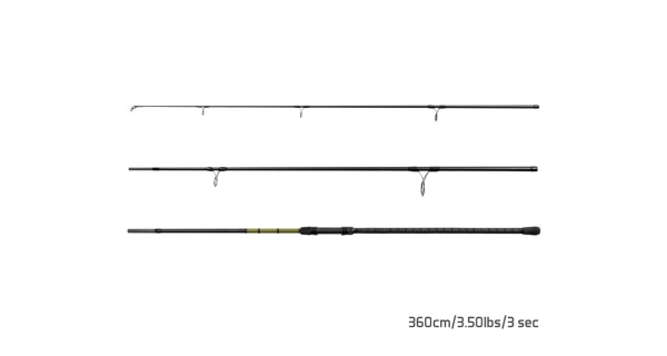 DELPHIN - Prút Partisan Carp 3,5 lb 3,6 m 3 diely
