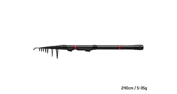 DELPHIN - Prút PocketRocket 2,4 m 5-35 g