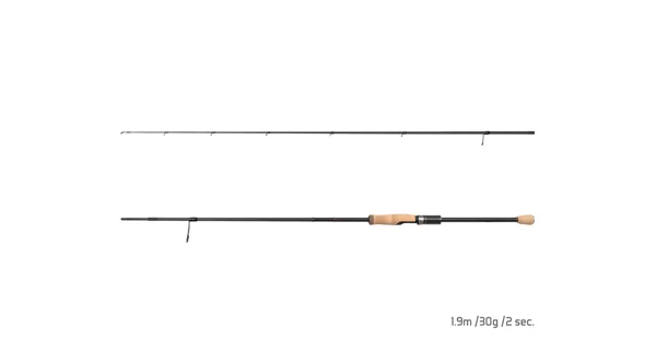 DELPHIN - Prút RaveX 1,9 m 30 g 2 diely