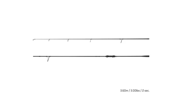 DELPHIN - Prút StingRAY 3,6 m 3 lb 2 diely