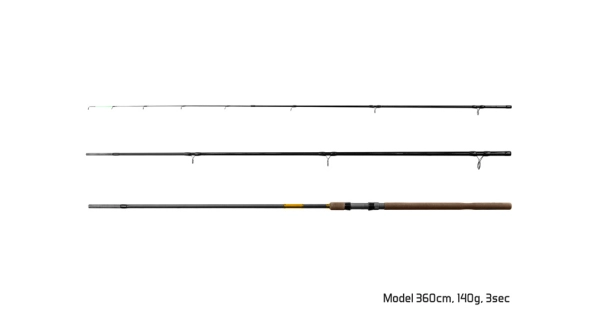DELPHIN - Prút Symbol Feeder 2 360 cm 140 g 3 diely