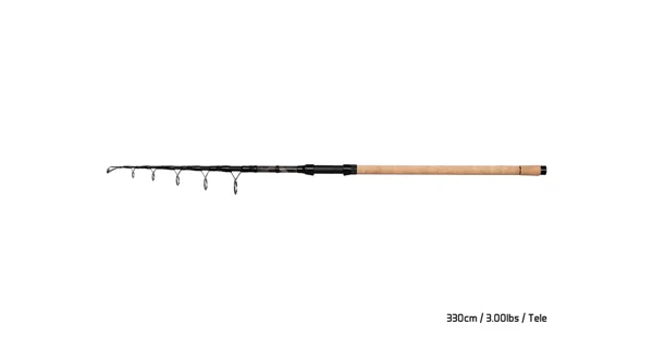 DELPHIN - Prút Tele BANX CamoCORK 3,3 m 3 lb 8 dielov