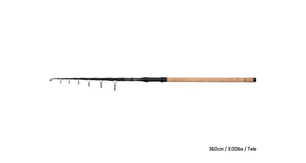DELPHIN - Prút Tele BANX CamoCORK 3,6 m 3 lb 8 dielov