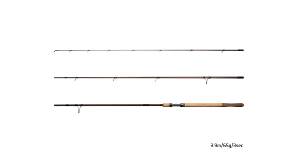 DELPHIN - Prút Vulkán NXT 390 cm 65 g 3 diely