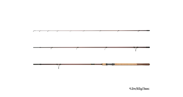 DELPHIN - Prút Vulkán NXT 420 cm 65 g 3 diely
