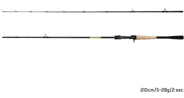 DELPHIN - Prút Zandera B-CAST 210 cm 5 - 28 g