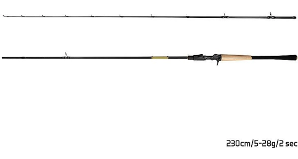 DELPHIN - Prút Zandera B-CAST 230 cm 5 - 28 g