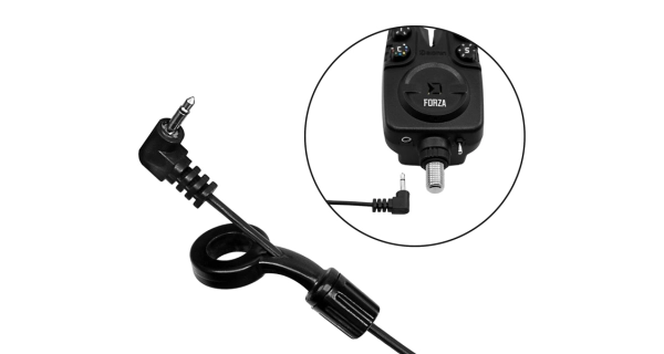 DELPHIN - Retiazkový indikátor Cubix Light Čierny (BlackWay)