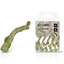 DELPHIN - Rovnátko vlasové sCAMO CLAMZ 15 mm 10 ks