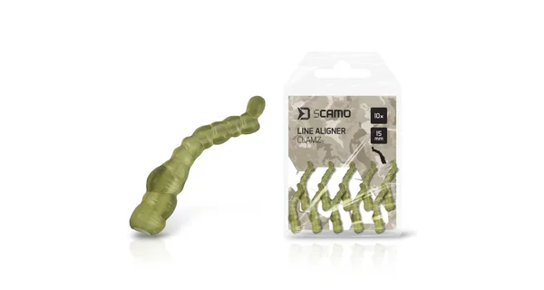 DELPHIN - Rovnátko vlasové sCAMO CLAMZ 15 mm 10 ks