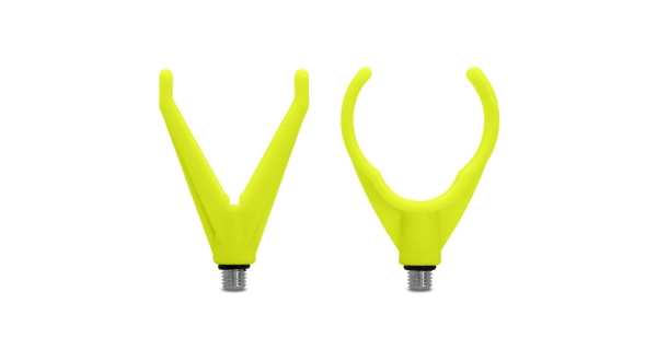 DELPHIN - Sada držiakov HoldSET Uni V+U Fluo Žltá
