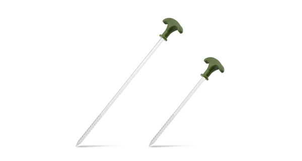 DELPHIN - Sada kolíkov s kladivom FIXT C2G 30 cm 10 ks