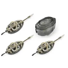 DELPHIN - Sada kŕmidiel s formičkou Method QUIX Reaxe L 3+1 30 g + 40 g + 50 g
