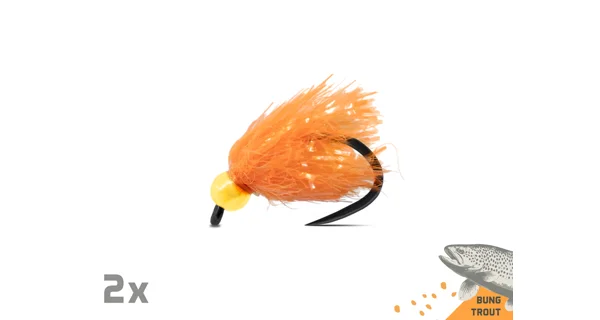 DELPHIN - Sada umelých mušiek FLY Bung Trout 10 ks