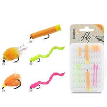 DELPHIN - Sada umelých mušiek FLY Bung Trout 10 ks
