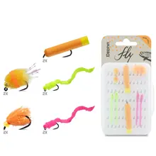 DELPHIN - Sada umelých mušiek FLY Bung Trout 10 ks
