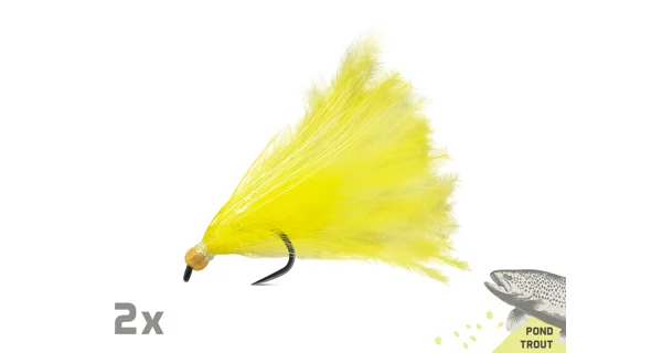 DELPHIN - Sada umelých mušiek FLY Pond Trout 10 ks