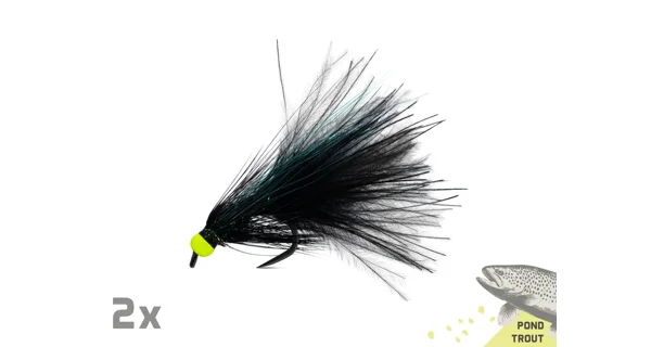 DELPHIN - Sada umelých mušiek FLY Pond Trout 10 ks