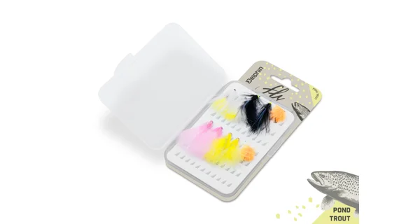DELPHIN - Sada umelých mušiek FLY Pond Trout 10 ks