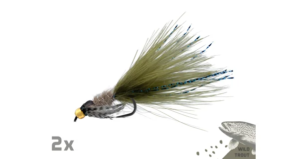 DELPHIN - Sada umelých mušiek FLY Wild Trout 10 ks