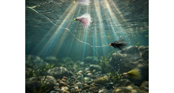 DELPHIN - Sada umelých mušiek FLY Wild Trout 10 ks