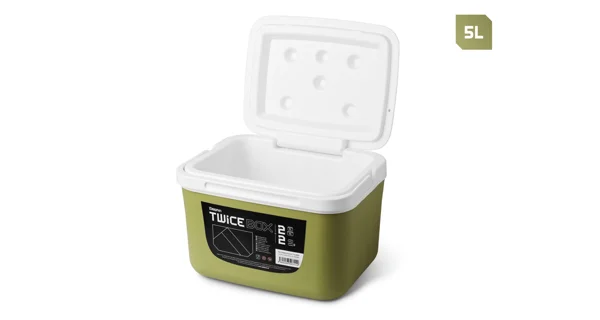 DELPHIN - Set chladiacich boxov TwiceBOX 2v1 5 l+3 l 2x 400 ml