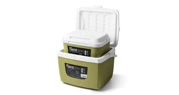 DELPHIN - Set chladiacich boxov TwiceBOX 2v1 5 l+3 l 2x 400 ml