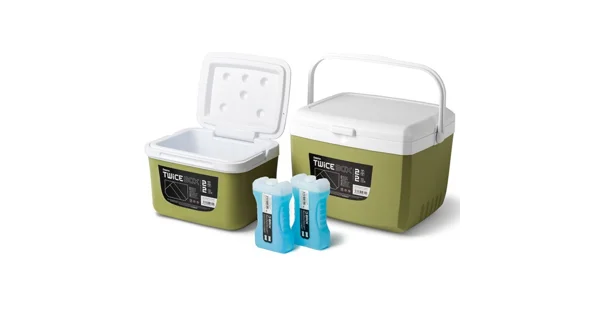 DELPHIN - Set chladiacich boxov TwiceBOX 2v1 5 l+3 l 2x 400 ml