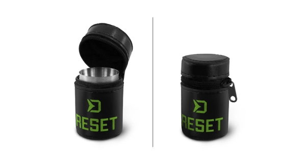 DELPHIN - Set nerezových pohárikov Reset 4v1