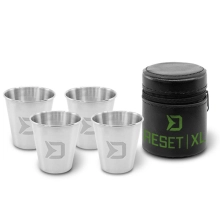 DELPHIN - Set nerezových pohárikov Reset XL 4v1
