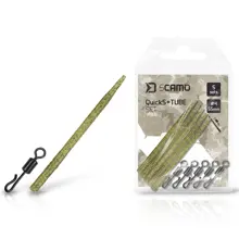DELPHIN - Set prevleky proti zamotaniu a obratlíky sCAMO QuickS veľ. 4 + Tube 5 ks